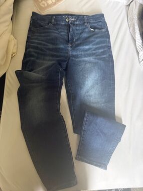 American Eagle Outfitters Dark Blue Skinny Jeans
